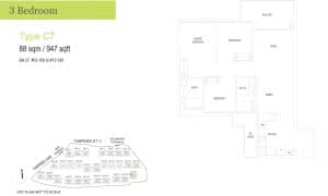 treasure-at-tampines-floor-plan-3-bedroom-type-c7
